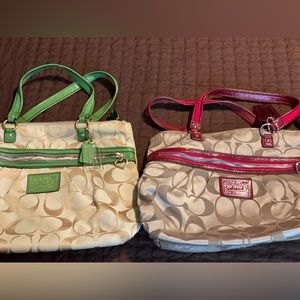 Coach purse tote